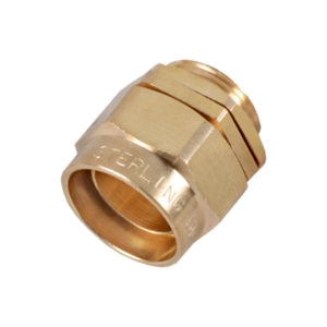 BWL 3 PART BRASS CABLE GLAND INDOOR