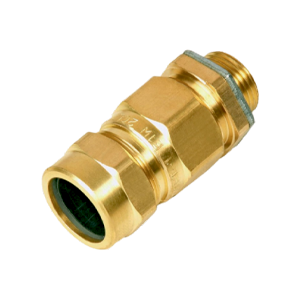 E1W BRASS CABLE GLAND INDOOR OR OUTDOOR